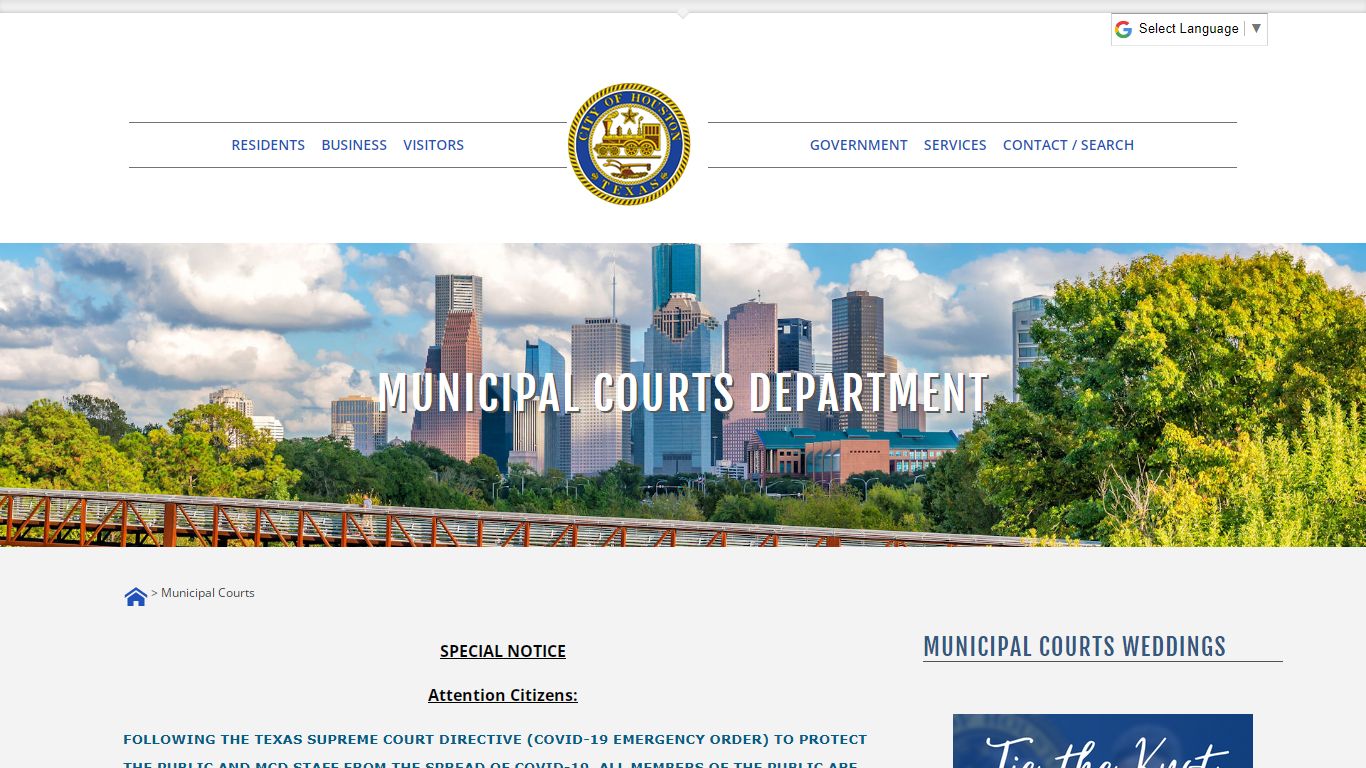 Municipal Courts - Houston